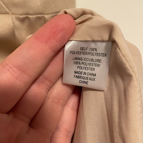 Marchesa Notte Bridesmaids Champagne Cowl Back Gown - Picture 7 of 9